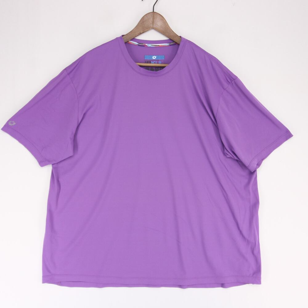 IBKUL T Shirt Mens XXL Purple Icefil Cooling UPF 50 Sun Protection Athletic